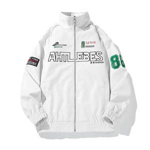 Blouson Bomber Homme Personnalisé en PU Léger, Imperméable et Respirant pour l'Été - Product Image 5