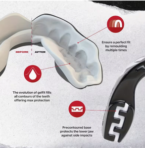 Protège-dents sportif réutilisable sur mesure, protection dentaire pour l'entraînement et les performances sportives, qualité supérieure personnalisée - Product Image 6