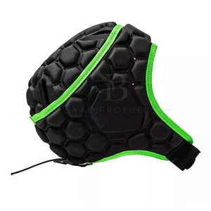 Protège-têtes de gardien de but durables en PU pour sports de plein air, sangle réglable, rembourrage doux pour la protection de la tête, sécurité contre les chocs, entraînement - Product Image 5