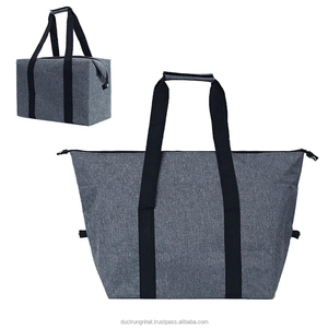 Customize Large Capacity <b>Cooler</b> Insulated <b>Bag</b> With Tote Soft Insulated <b>Cooler</b> <b>Bag</b> for <b>Lunch</b> Thermal Delivery Food - Product Image 1