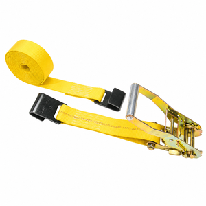 Correa de Amarre de Carga Industrial de Poliéster OEM de 50 mm con Ganchos Planos, 8 m, 5000 kg, Fabricante Profesional - Product Image 6
