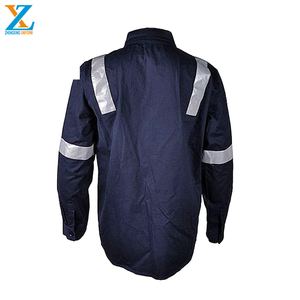 Camisa de Trabajo de Alta Visibilidad para Hombre, Reflectante, Resistente, de Manga Larga, para Electricistas, Agricultura y Construcción - Product Image 4