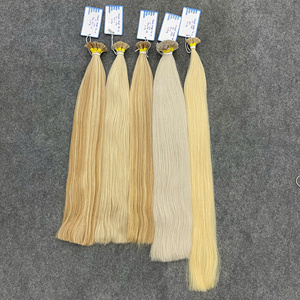 Cabello Ruso Eslavo de la Mejor Calidad, Cabello Virgen Vietnamita con Punta Plana, Rubio Beige, de un Solo Donante, Cabello Humano Premium, Oferta al por Mayor - Product Image 4