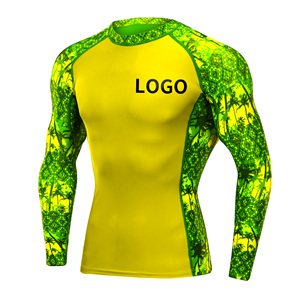 Maillot de surf anti-UV à manches longues pour homme, séchage rapide, compression, plongée, natation, personnalisable OEM ODM, vente en gros - Product Image 1