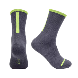 Chaussettes de sport blanches de qualité supérieure en coton tricoté antidérapantes pour adultes, avec logo uni sur le revers, idéales pour l'été - Product Image 5