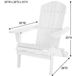 Silla Adirondack Plegable para Exteriores - Product Image 5