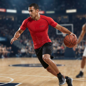 Nouvelle Arrivée Maillot de Compression Homme pour Entraînement Musculaire Football Respirant Extensible Course Gym Vêtement Athlétique - Product Image 4