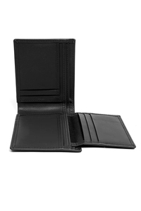 <b>Men</b> <b>Wallet</b> Wholesale Genuine Leather Low MOQ Business Multi Card Short Leather High Quality Custom <b>Black</b> Premium Card Holder - Product Image 2