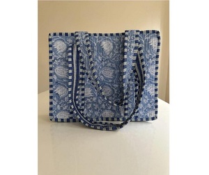 Handmade Cotton Boho Style Shoulder Tote Bag with Premium Embroidery Reusable Spacious Carry Bag Durable for Work Shopping - Product Image 4