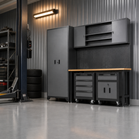 Armoire de rangement mobile en acier laminé à froid de qualité industrielle avec tiroirs verrouillables, capacité de charge de 200 kg, idéale pour l'entrepôt (OEM)