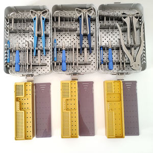 ชุดเครื่องมือสำหรับศัลยกรรมกระดูกและข้อเกี่ยวกับสัตวแพทย์ชุดอุปกรณ์ผ่าตัดสำหรับการผ่าตัดตกแต่งสำหรับการผ่าตัดสัตว์ได้รับการรับรองจาก CE ISO - Product Image 6