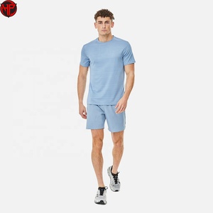 Conjunto de Pantalones Cortos para Hombre, Conjunto de Pantalones Cortos y Camisetas de Algodón Grueso para Hombre, Personaliza tu Camiseta y Pantalones Cortos de Algodón - Product Image 1