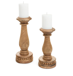 Supports de bougies en bois, prix de gros, 3 pièces de tailles différentes, nouveaux modèles artisanaux, support de bougie en bois, prix imbattable - Product Image 2