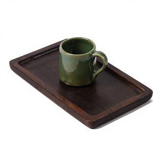 Bandeja de Madera Ligera, Ecológica y Hecha a Mano de Alta Calidad, Tabla de Servir Decorativa Multifuncional para Uso Doméstico, Apta para Lavavajillas - Product Image 6
