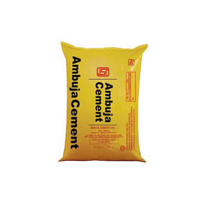 Bolsa de cemento de PP con MOQ bajo, bolsa laminada de BOPP, bolsa de embalaje personalizada impresa para alimento animal, arroz, harina y fertilizantes, fabricante y exportador - Product Image 1