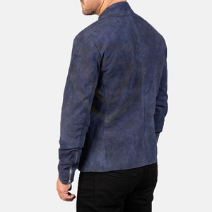 Veste en daim pour homme de qualité supérieure avec doublure en laine, alliant luxe et chaleur, coupe confortable, veste en cuir daim pour homme pour l'hiver - Product Image 5
