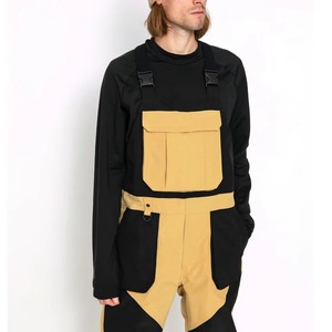 Pantalon de ski isolé pour l'hiver, pour femmes et hommes, imperméable, coupe-vent, respirant, combinaison de neige en Tex, grande taille, 10 000 mm - Product Image 2