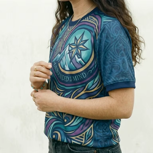 Ropa casual personalizada, jersey de secado rápido con tela que absorbe la humedad, diseño personalizado impreso, jersey moderno de última moda, ropa casual OEM. - Product Image 3
