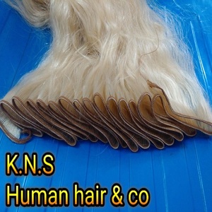 Extensiones de cabello Remy Rubio virgen 613 de alta calidad Cabello virgen crudo indio suave - Product Image 6