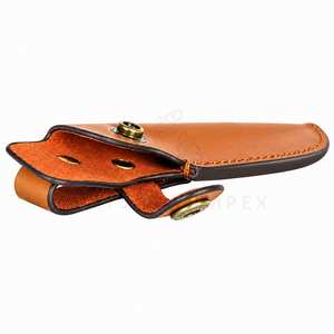 Veg Tan <b>Leather</b> Hunting Sling Comfortable Swivel Olive Green Suede Backing Chicago Screw Secured Loop Ends Foam Padding Durable - Product Image 3