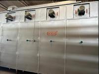 Machine industrielle automatique de torréfaction de noix en acier inoxydable avec contrôle PLC, haute capacité, équipement de torréfaction écoénergétique pour usine