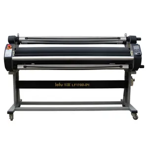 LeFu Factory Direct to Supply LF1700-D4 Automatic Laminating Machine Warm and Cold Roll Laminator