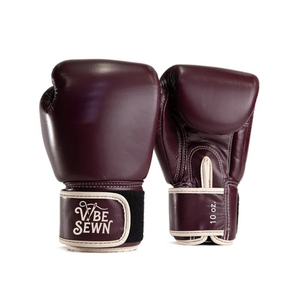 Gants de boxe en cuir de qualité supérieure, impression craquelée, faits à la main, doublure intérieure respirante, sangle de poignet réglable, fermeture auto-agrippante - Product Image 6