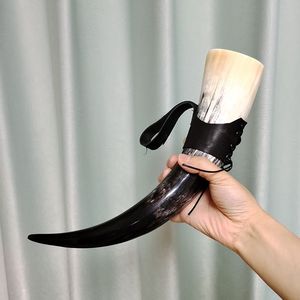 Cuerno para Beber Estilo Vikingo, Diseño Natural, Hecho a Mano, Estilo Feng Shui, Alta Calidad, Opción de Logotipo Personalizado, Soporte para Cuerno - Product Image 3