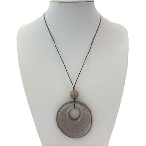 Collar Geométrico de Acrílico, Joyería Abstracta para Mujer, Collar de Plástico con Eslabones, Accesorios de Cuello, Estilo Americano, Resina - Product Image 1