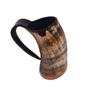 Taza de cuerno de jarra vikinga hecha a mano para fiesta Taza de Navidad divertida y de alta calidad Taza de cuerno personalizada para hotel y restaurante en casa - Product Image 1