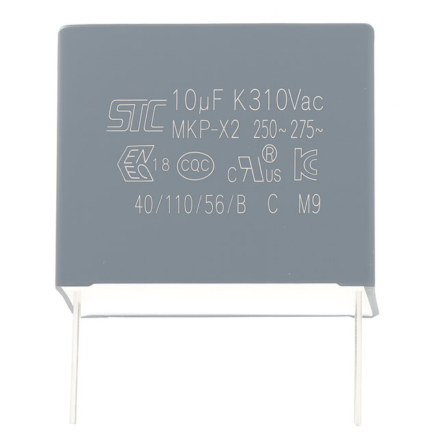 STC Brand C42105*310D85+++++P8 C42 Series Metallized Film Capacitor 310V 1uF X2 EMI Suppression DC Link UL94 V-0 ENEC Pitch 15mm