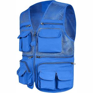 Chaleco Multibolsillos Personalizado con Logotipo, Informal, Protector, Ignífugo, Impermeable, Antiestático, para Hombre y Mujer, para Trabajo al Aire Libre, Pesca y Actividades al Aire Libre - Product Image 4