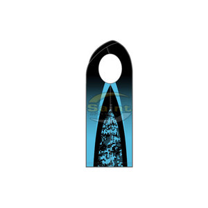 Uniforme de football américain pour adultes OEM, ensemble maillot et short pour hommes, confortable, numéro de joueur 54, noir et bleu, respirant, haute qualité - Product Image 5