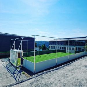 Compact 5V5 <span class=keywords><strong>Mini</strong></span> Soccer Field Net Football <span class=keywords><strong>Cage</strong></span> Polyvalent Backyard Street Sports Equipment System - Product Image 5