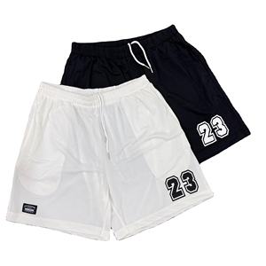 Pantalones Cortos Deportivos Transpirables de Secado Rápido con Estampado Personalizado, Pantalones Cortos de Baloncesto de Malla de Poliéster para Hombre - Product Image 1