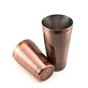 Coctelera Boston de Acero Inoxidable SS304 con Acabado Cepillado Antiguo, 28/18oz, Latas Herméticas, Accesorios de Bar, Coctelera para Bartender - Product Image 2