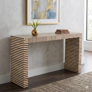 Caja Decorativa de Resina y Madera Maciza, Cuadrada, Hecha a Mano, Moderna y de Lujo, Personalizable, para Regalos - Product Image 1