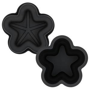 แม่พิมพ์ซิลิโคนสำหรับทำขนมเค้กมูสแบบเว้ารูปดอกไม้ ช่องเดียว ถอดออกง่าย เกรดอาหาร สำหรับทำขนมสไตล์ฝรั่งเศส - Product Image 5