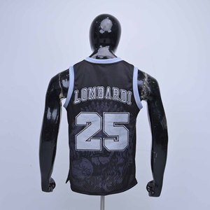 Camisetas Deportivas Personalizadas de Alta Calidad con Logotipo, Nombre y Número, Camisetas de Baloncesto de Malla Transpirable con Cuello Redondo de Poliéster Reciclado - Product Image 4