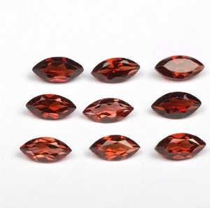 Granate Púrpura Natural, Corte Marquise Facetado, Calibrado, Suelto, Certificado IGI, Gema Sin Tratar, Listo para Engastar en Joyería COSZCATL - Product Image 1