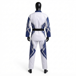Uniforme de Taekwondo léger et confortable pour la boxe, tissu extensible en polyester/nylon, service OEM, prix bas, unisexe, adultes - Product Image 4