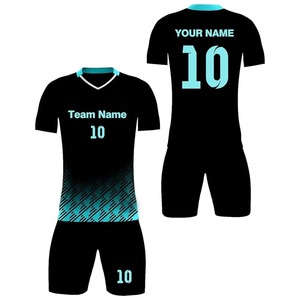 Camiseta de Fútbol Personalizable al por Mayor, Transpirable, de Manga Corta, Cuello en V, 100% Poliéster, Uniforme de Alta Calidad para Hombre, Conjunto de Ropa Deportiva - Product Image 5