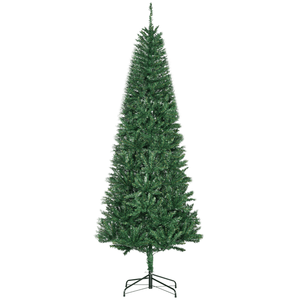 Albero di Natale Verde Floccato di Alta Qualità, Lussuoso a Forma di Pino, in PVC Personalizzabile e Pieghevole per Decorazioni Domestiche e Uso Esterno - Product Image 6