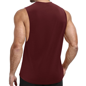Camiseta Deportiva sin Mangas para Hombre, Personalizada con Etiqueta Privada, Ropa Deportiva Premium, Fabricación OEM ODM - Product Image 3
