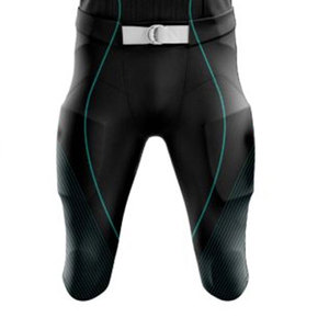 ชุดยูนิฟอร์มอเมริกันฟุตบอลแบบกำหนดเองน้ำหนักเบา สไตล์ใหม่ สีพื้น - Product Image 4
