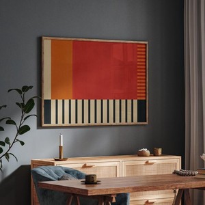 Aqdus Saleem Mango Wood Color-Block <b>Arch</b> Mirror | Eco-friendly & Durable | Modern Minimalist Design | Wholesale - Product Image 4