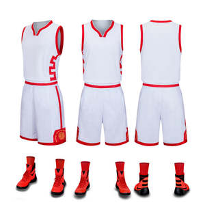 Uniforme de Baloncesto Azul Transpirable de Talla Grande, Logotipo Personalizado, Tela de Poliéster, Diseño Personalizable, Características Antibacterianas - Product Image 5