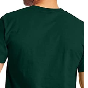 เสื้อยืดผู้ชายสไตล์สมาร์ทแคชชวล เนื้อผ้าคอตตอนผสมเนียนนุ่ม ระบายอากาศได้ดี แขนสั้น คอกลม เหมาะสำหรับใส่ในชีวิตประจำวัน และกำลังลดราคา - Product Image 3