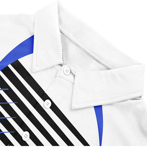 Polo haut de gamme avec motifs brodés, design par sublimation et éléments imprimés à l'écran - Product Image 2