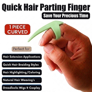 Anillo Separador de Dedos Profesional para Seccionar y Dividir el Cabello, Herramienta Fácil para Aplicación de Extensiones de Cabello - Product Image 2